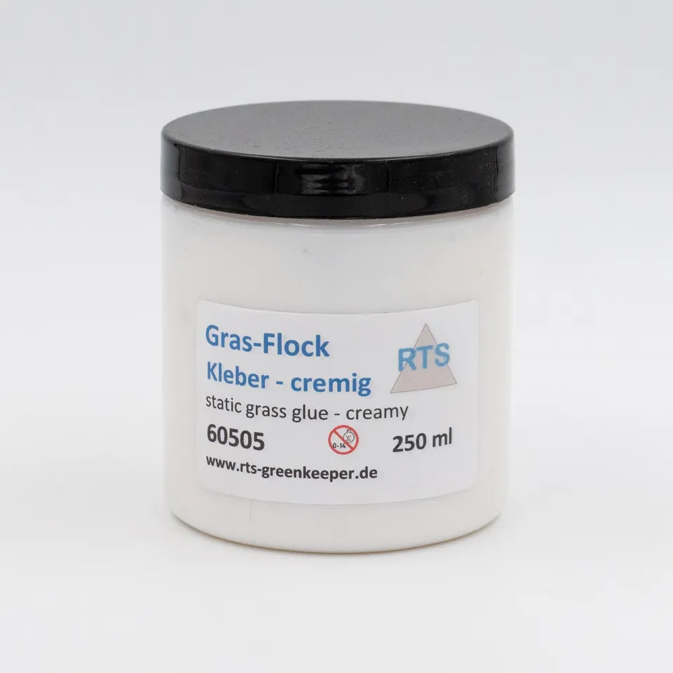 rts-greenkeeper-klebstoffe-gras-flock-kleber-cremig-250-ml image 1