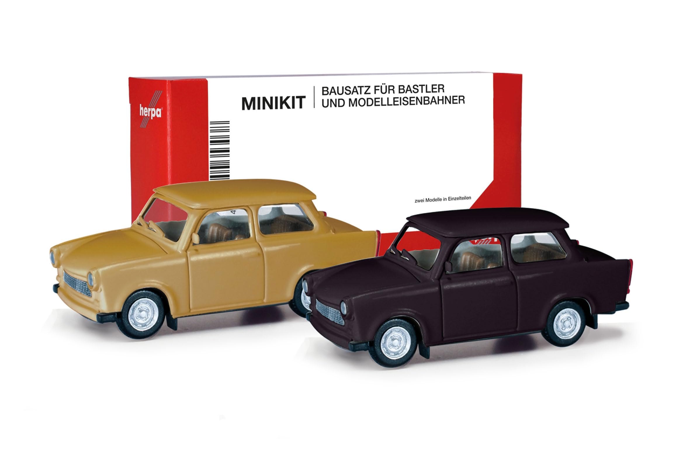 herpa-minikit-trabant-601-limousine-modellauto-samtocker-schwarz image 1
