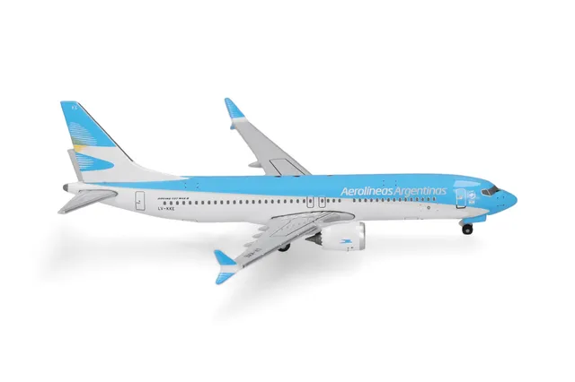 herpa-wings-aerol-neas-boeing-737-max-8-flugzeug-1-500-metall image 1