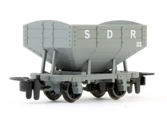 peco-gr340a-snailbeach-hopper-wagon-oo-9-sdr-grau image 1