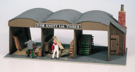 peco-wills-ss73-holzhandlung-bausatz-oo-ho-timber-yard image 1