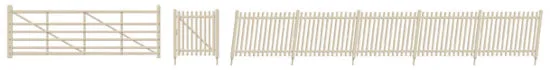 ratio-432a-betonzaun-sr-oo-h0-tore-rampen-bausatz image 1