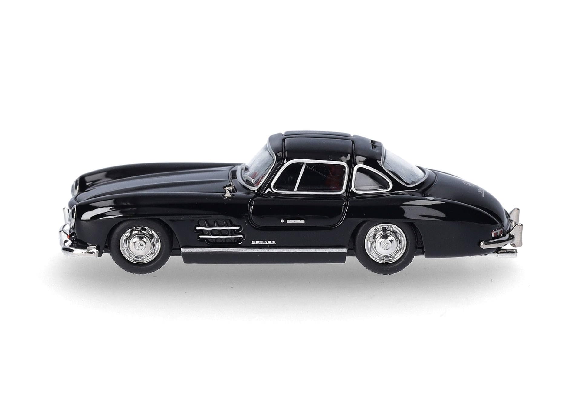 herpa-mercedes-benz-300-sl-fl-gelt-rer-modellauto-1-87-schwarz image 3
