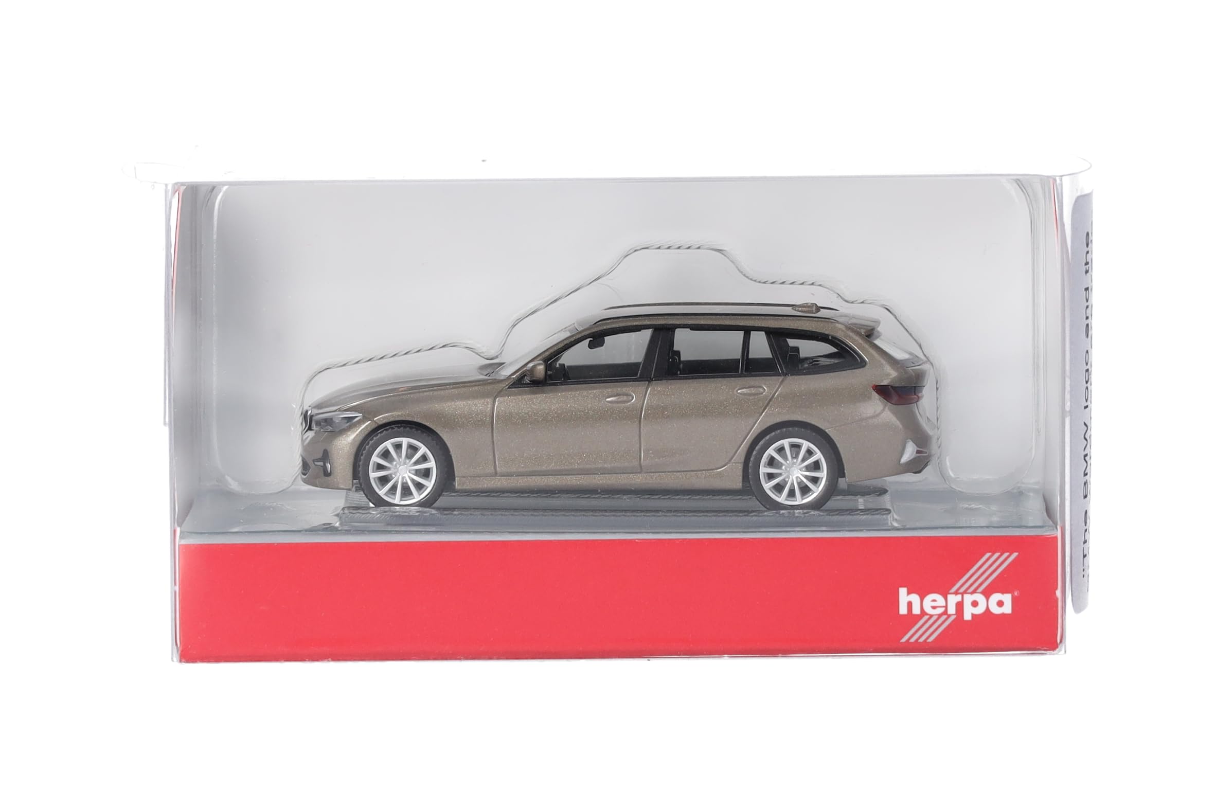 herpa-bmw-3er-touring-modellauto-messing-metallic-1-87 image 5