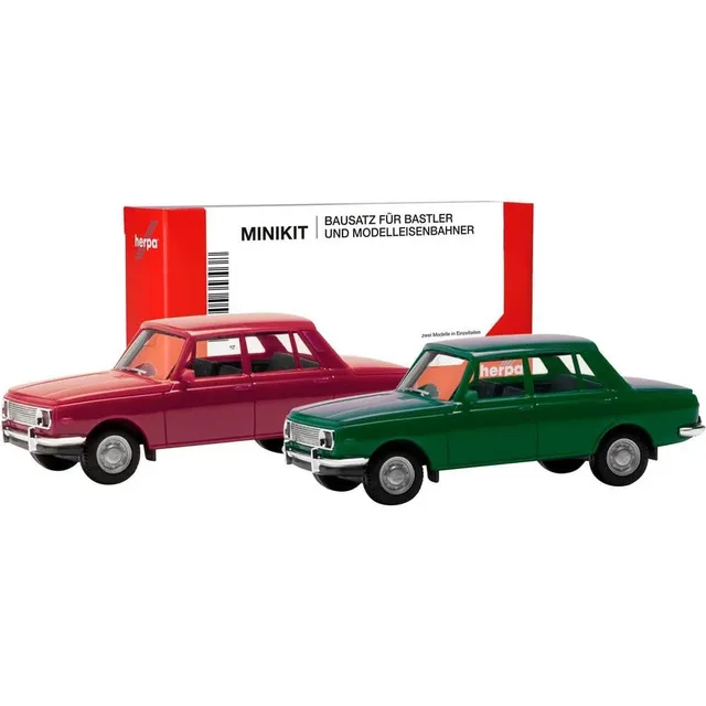 herpa-minikit-wartburg-353-66-modellauto-2er-set-1-87 image 1
