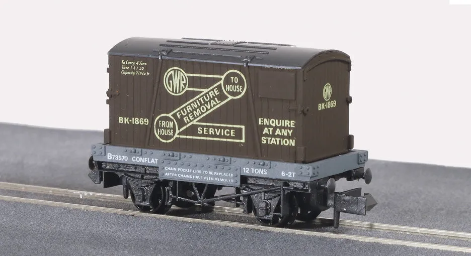 peco-nr20-conflat-g-terwagen-gwr-container-spur-n image 1