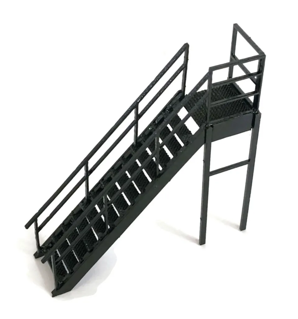 peco-lx245-stahltreppe-feuerleiter-oo-ho-2-st-ck-bausatz image 1