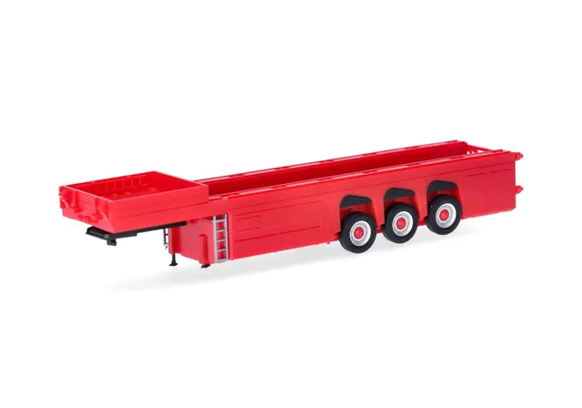 herpa-cars-betonteileauflieger-3achs-lkw-modell-1-87-rot image 1