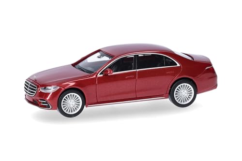 herpa-cars-mercedes-s-klasse-v223-modellauto-1-87-patagonienrot image 5