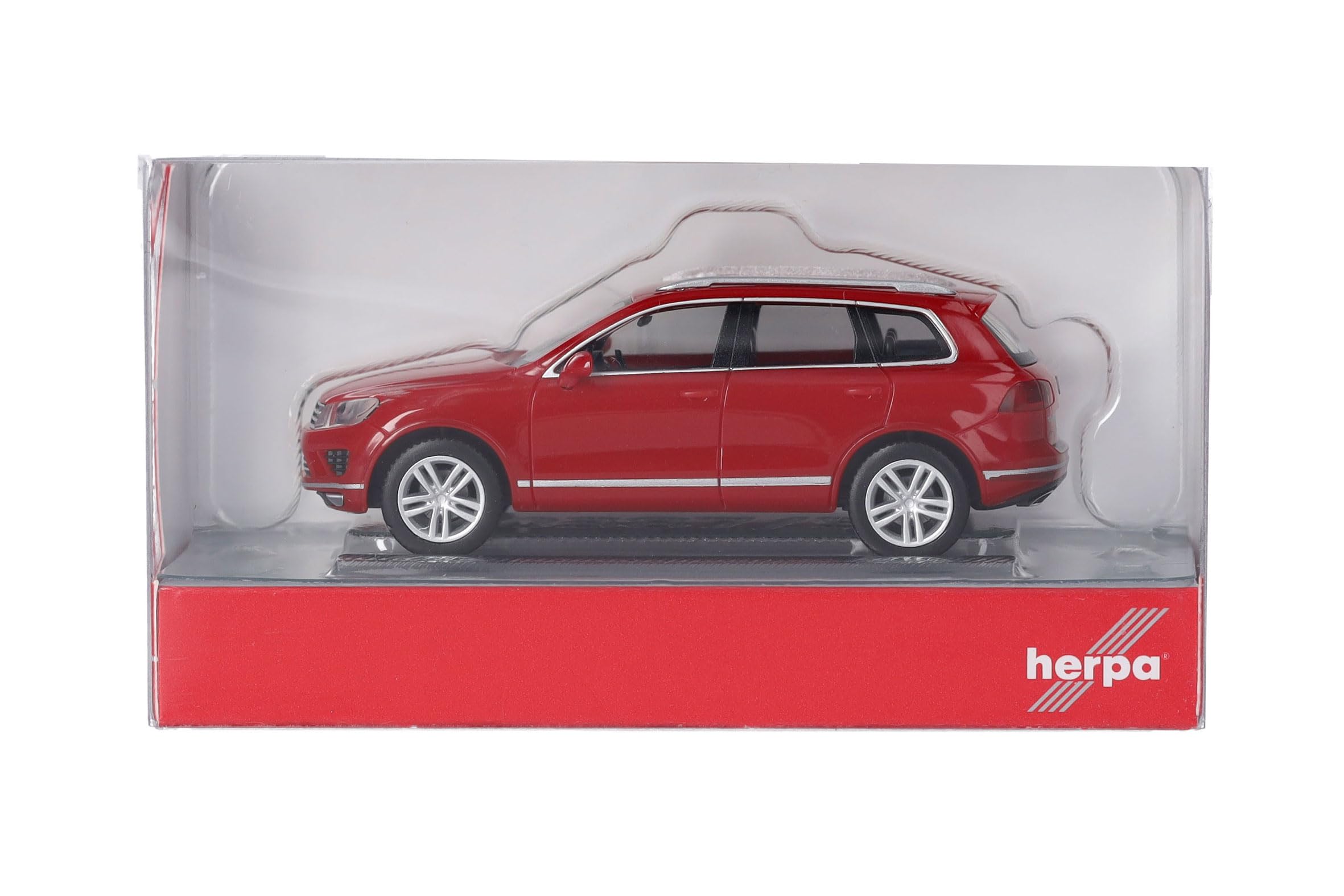 herpa-vw-touareg-modellauto-1-87-tornadorot-h0-sammler image 5