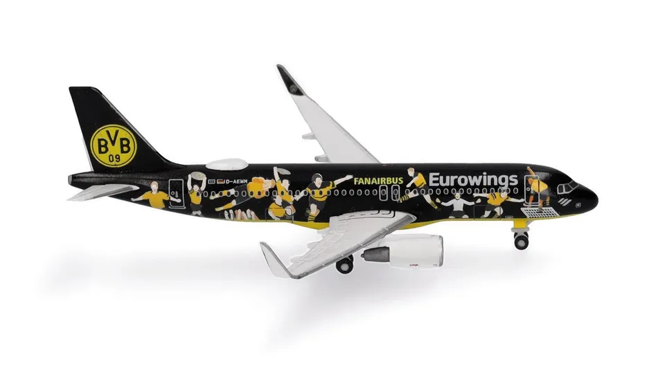 herpa-wings-eurowings-a320-bvb-fanairbus-flugzeug-1-500 image 1