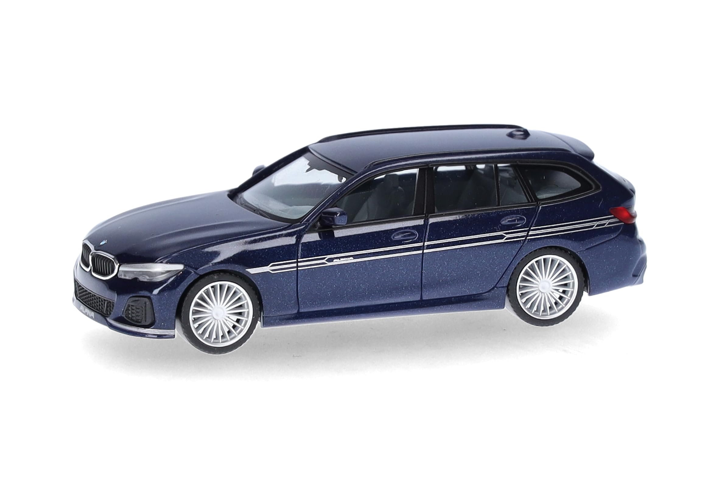 herpa-bmw-alpina-b3-touring-modellauto-blau-1-87-g21 image 1