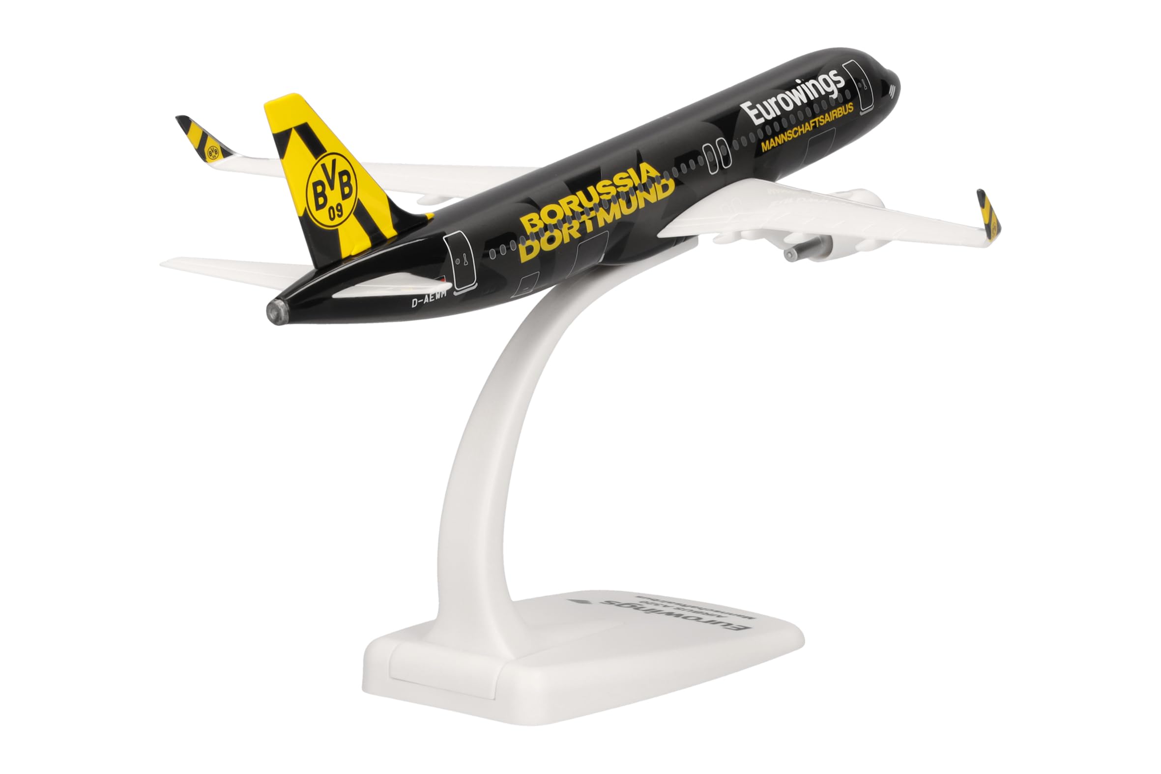 herpa-snapfit-eurowings-a320-bvb-mannschaftsairbus-1-200 image 2