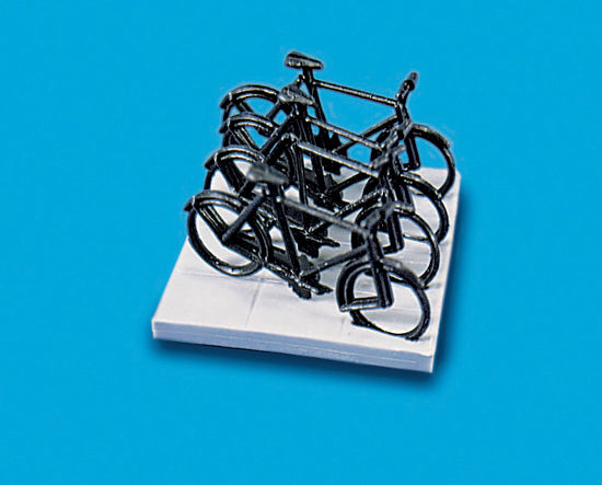 modelscene-5055-fahrr-der-h0-oo-4-st-ck-mit-st-nder image 1