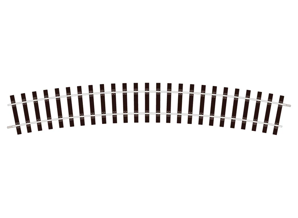 peco-setrack-st725-gleisbogen-spur-0-bullhead-standard image 1