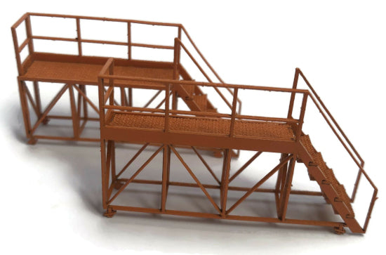 scale-model-scenery-lx446-lok-zugang-plattformen-bausatz-oo-ho image 1