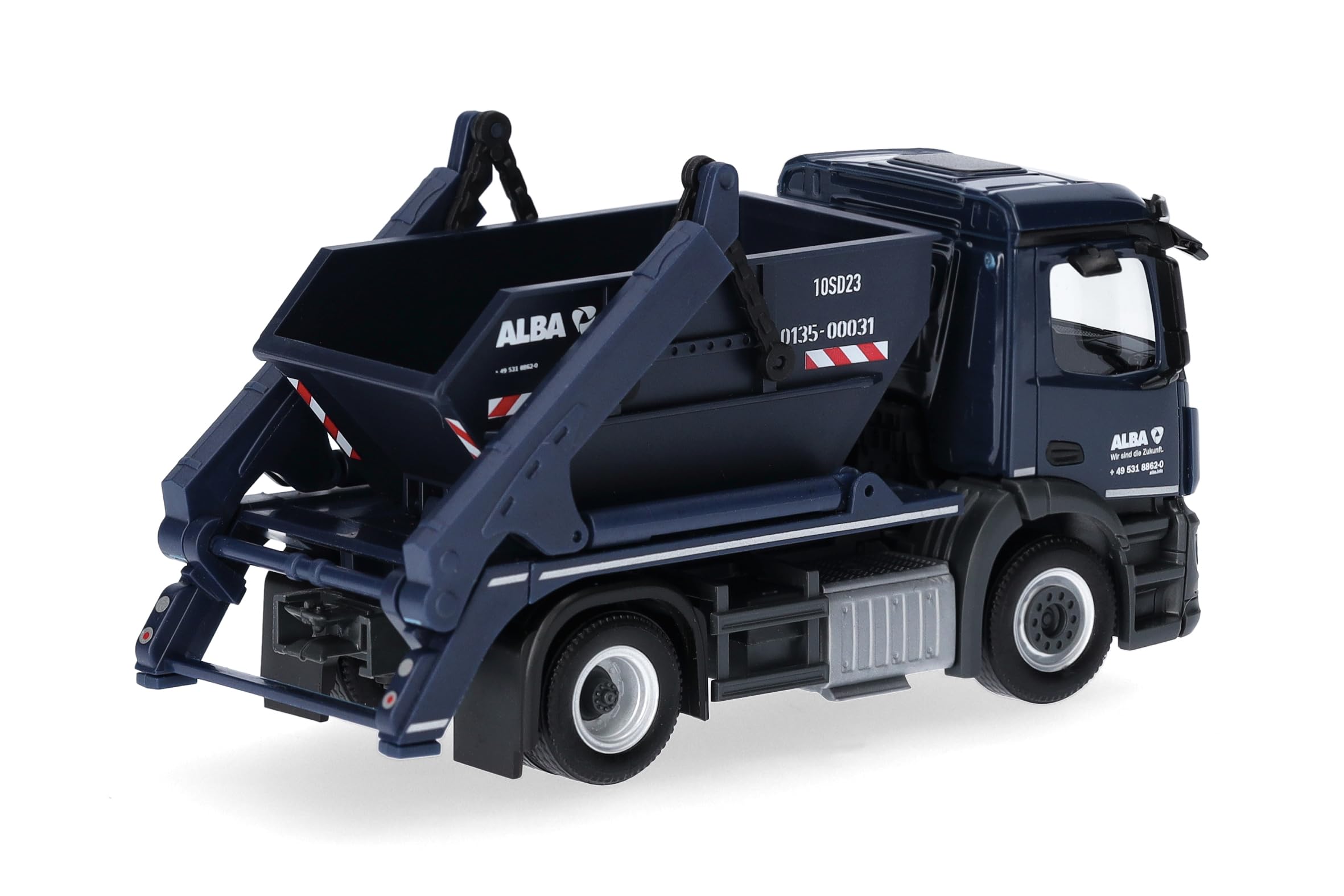 herpa-mercedes-actros-s-absetzkipper-ak12-modell-lkw-alba-1-87 image 2