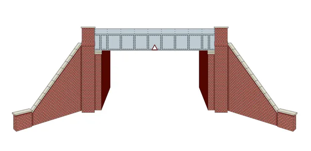 peco-lineside-lk12166-stahlbr-cke-tt120-zweigleisig-bausatz image 1