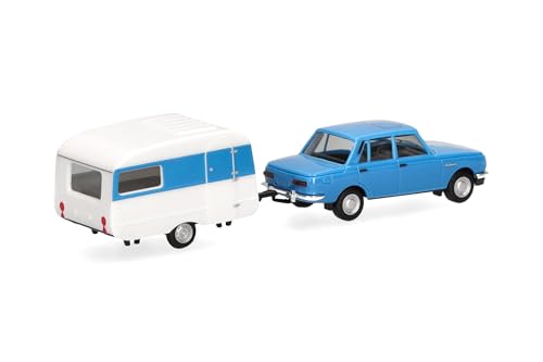 herpa-wartburg-353-82-limousine-mit-qek-modellauto-1-87-himmelblau image 7