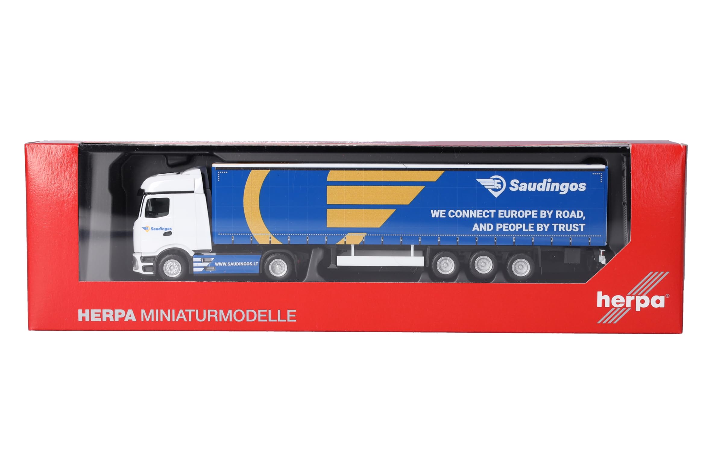 herpa-mercedes-actros-l-sattelzug-lkw-modell-1-87-saudingo image 5