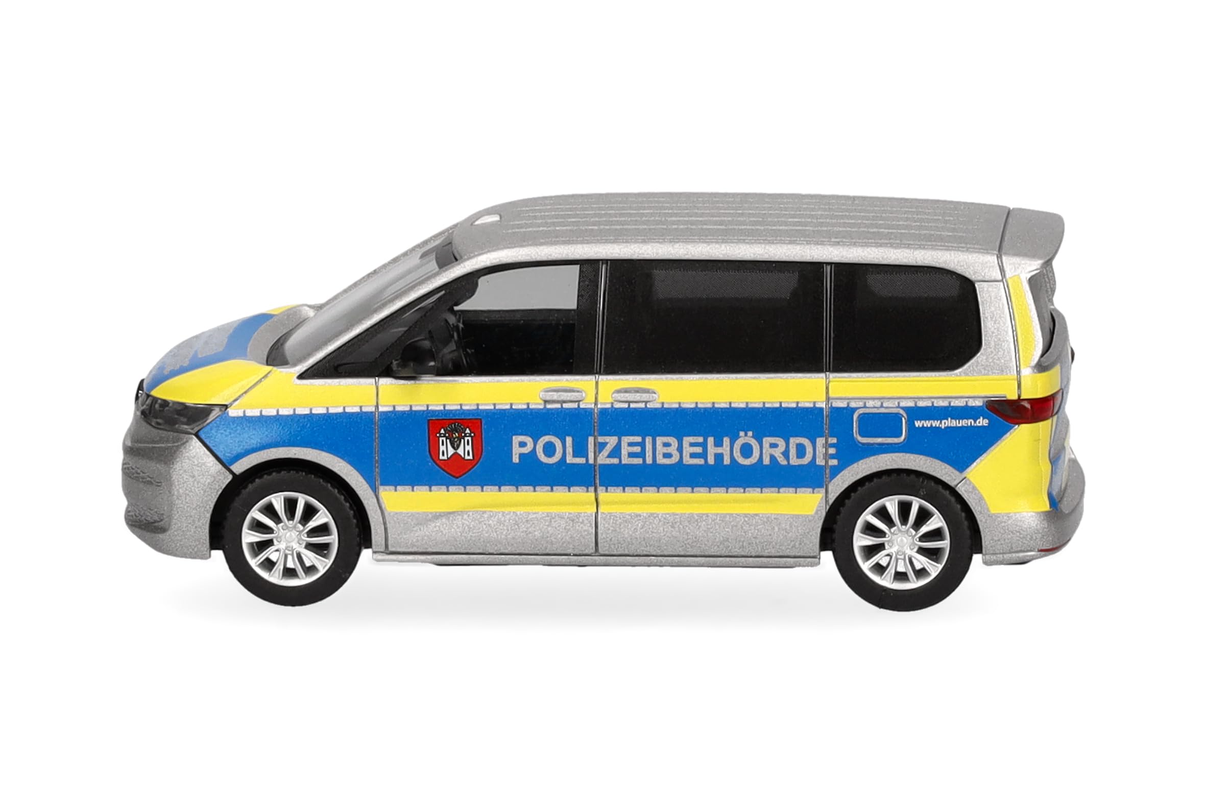 herpa-cars-trucks-vw-multivan-modellauto-polizei-plauen-1-87 image 4