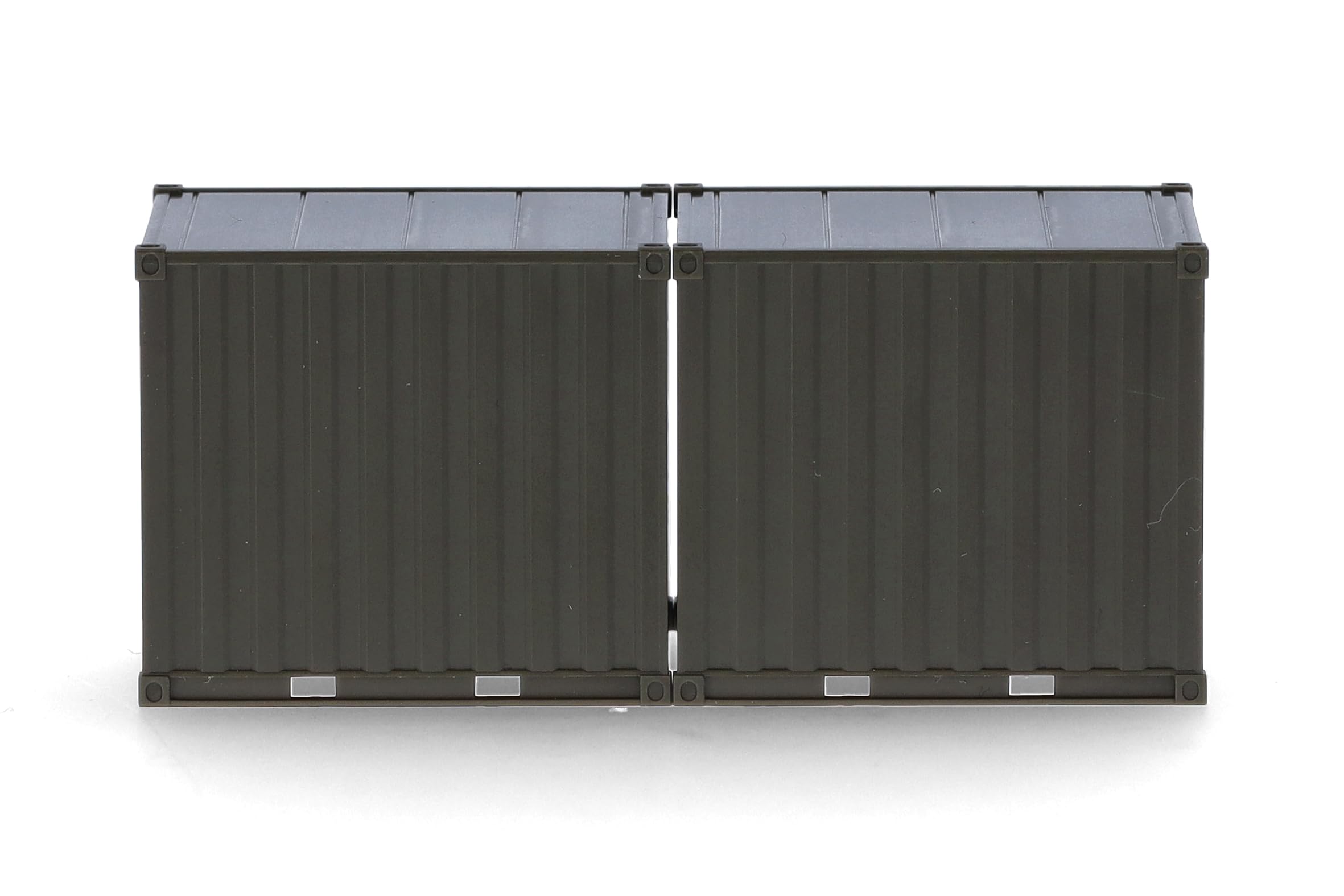 herpa-minitanks-2x-10ft-container-bundeswehr-modell-1-87-bronzegruen image 3