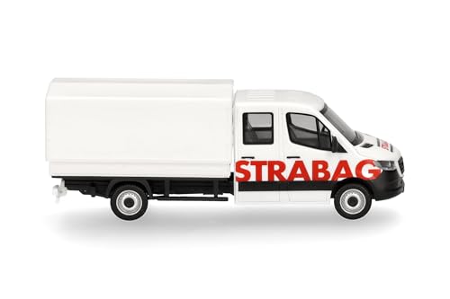 herpa-mercedes-sprinter-18-pritsche-modellauto-1-87-strabag image 8