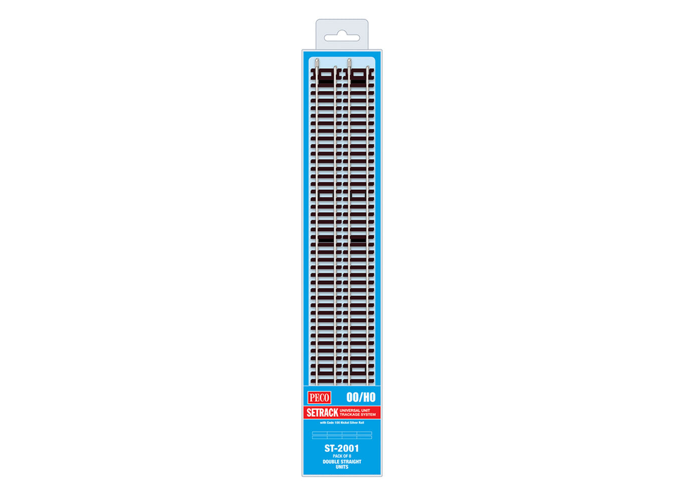 peco-setrack-st2001-gleis-gerade-doppelt-code-100-8-st-ck image 1