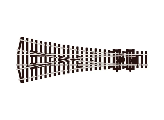 peco-streamline-sl99-dreiwegweiche-h0-code-100-isoliert image 1
