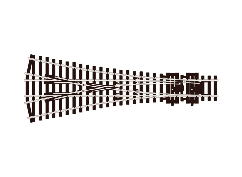 peco-streamline-sl99-dreiwegweiche-h0-code-100-isoliert image 1