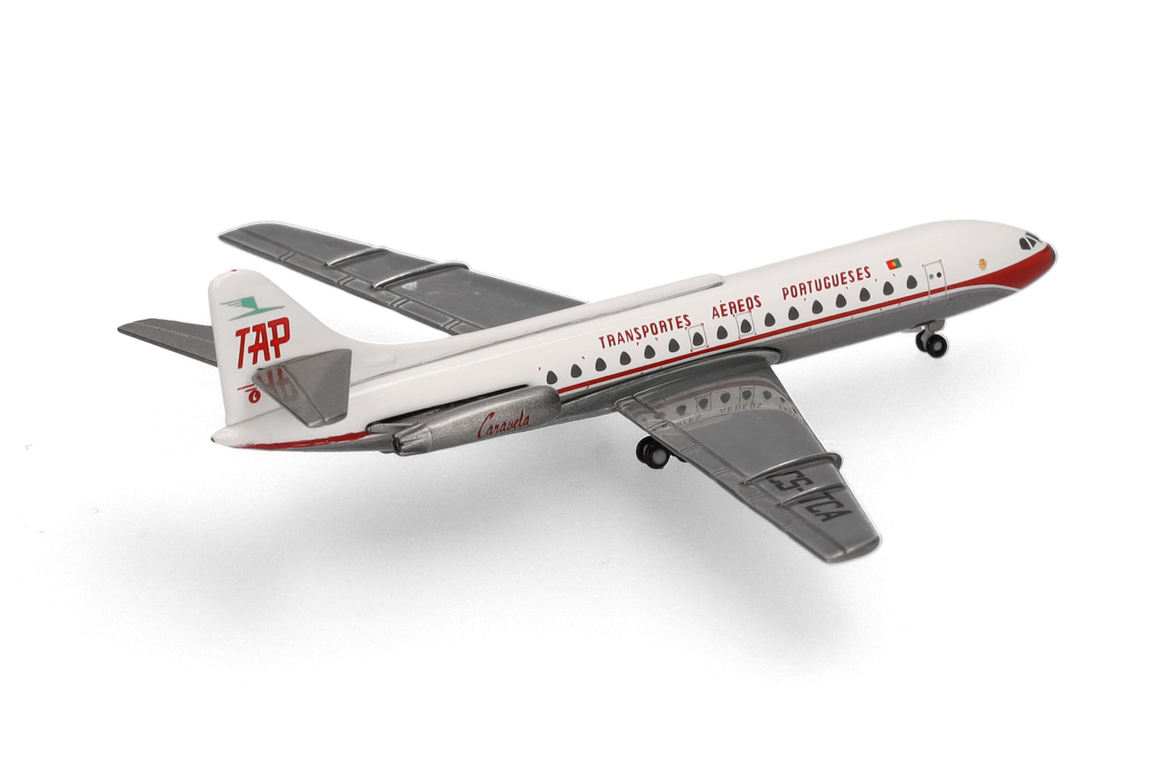 herpa-wings-tap-air-portugal-caravelle-modellflugzeug-1-500-metall image 3