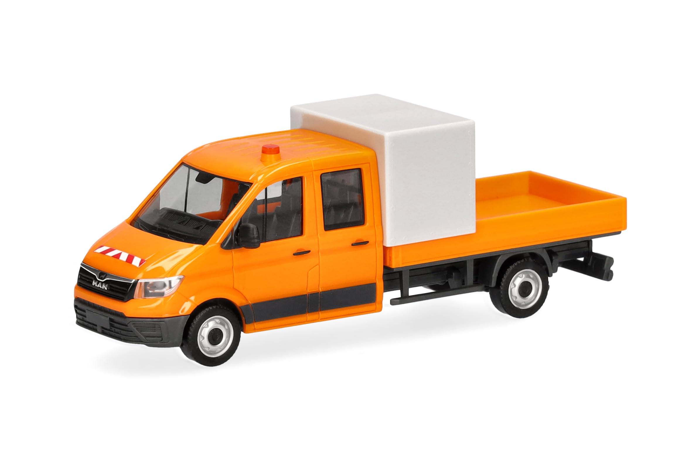 herpa-cars-trucks-man-tge-doppelkabine-pritsche-modellauto-1-87 image 1