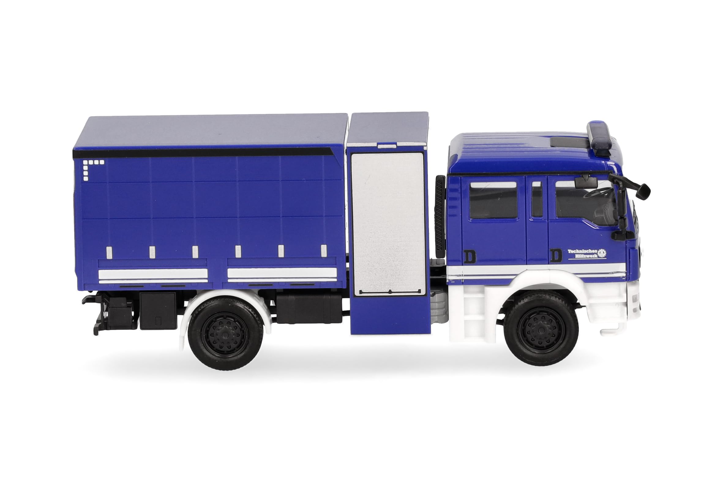 herpa-man-tgm-mehrzweckger-tewagen-plane-thw-lkw-modell-1-87 image 3