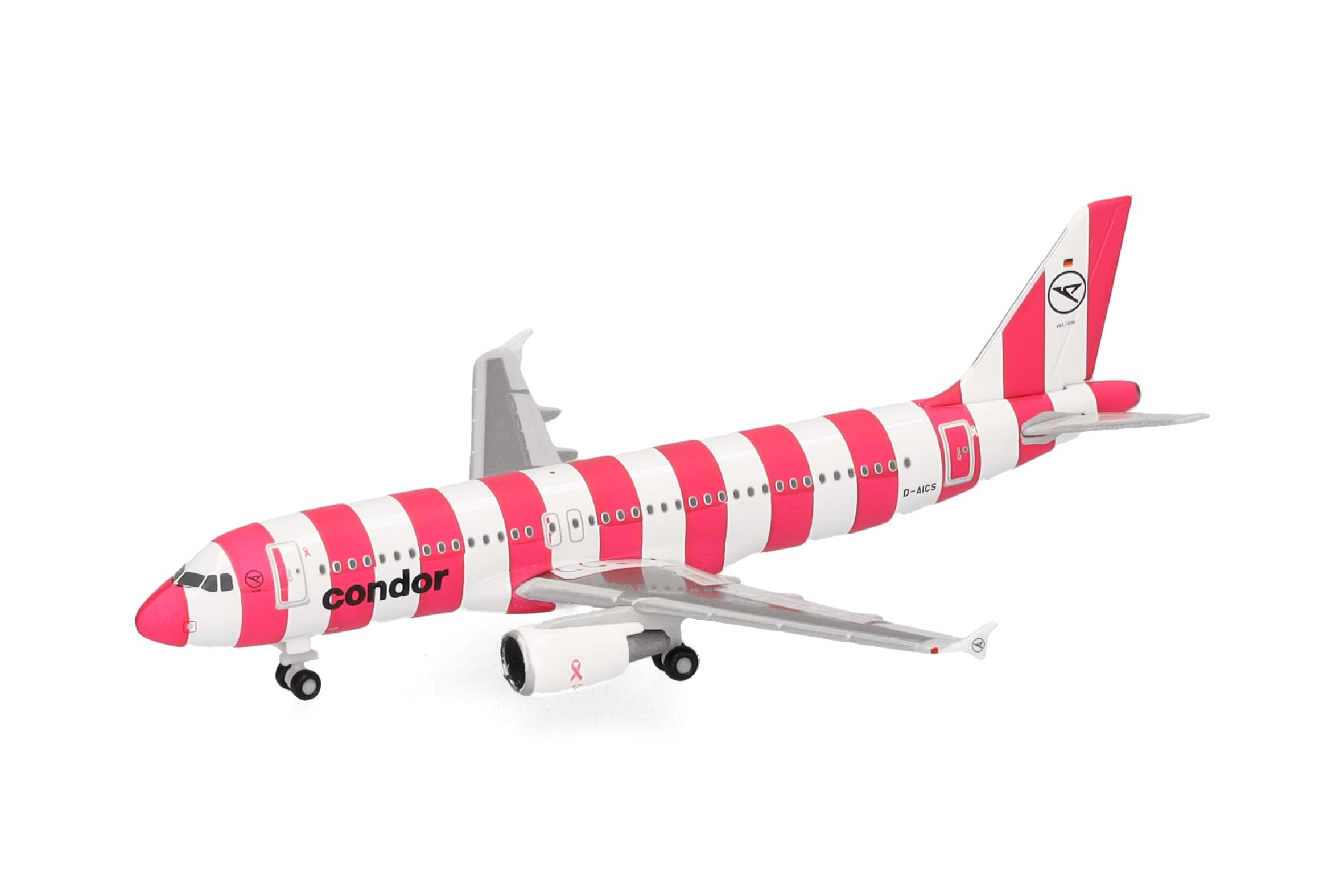 herpa-wings-condor-airbus-a320-flypink-modellflugzeug-1-500-metall image 4