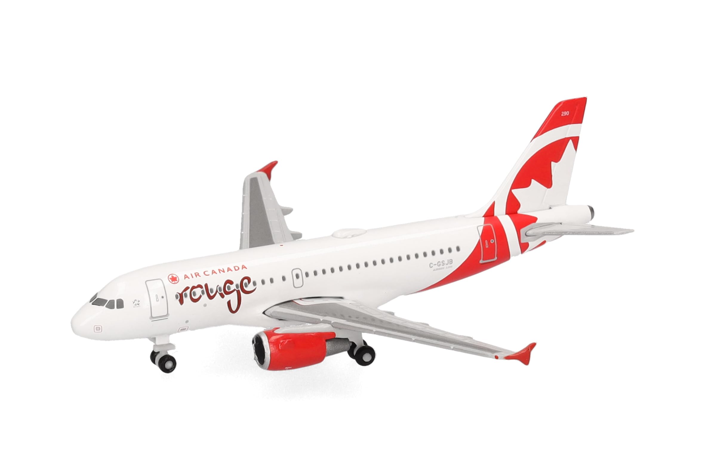herpa-wings-air-canada-rouge-a319-flugzeugmodell-1-500-metall image 4