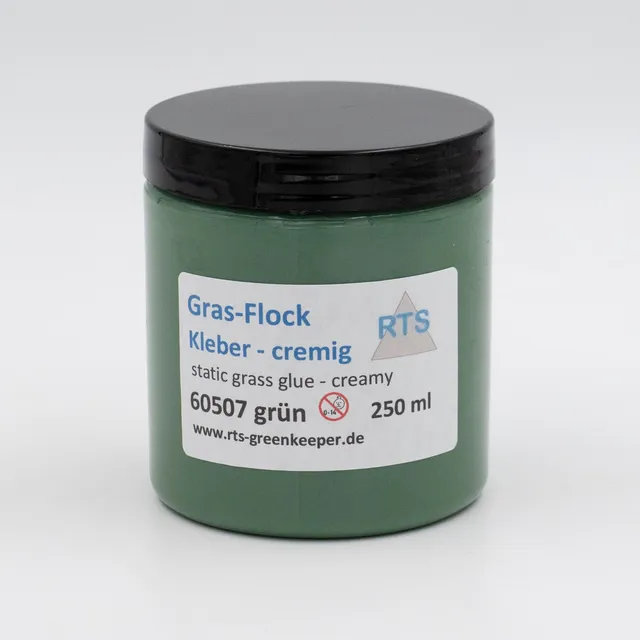 rts-greenkeeper-klebstoffe-gras-flock-kleber-gr-n-250-ml image 1