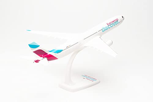 herpa-snapfit-airbus-a330-300-eurowings-discover-d-afyr-1-200-kunststoff image 8