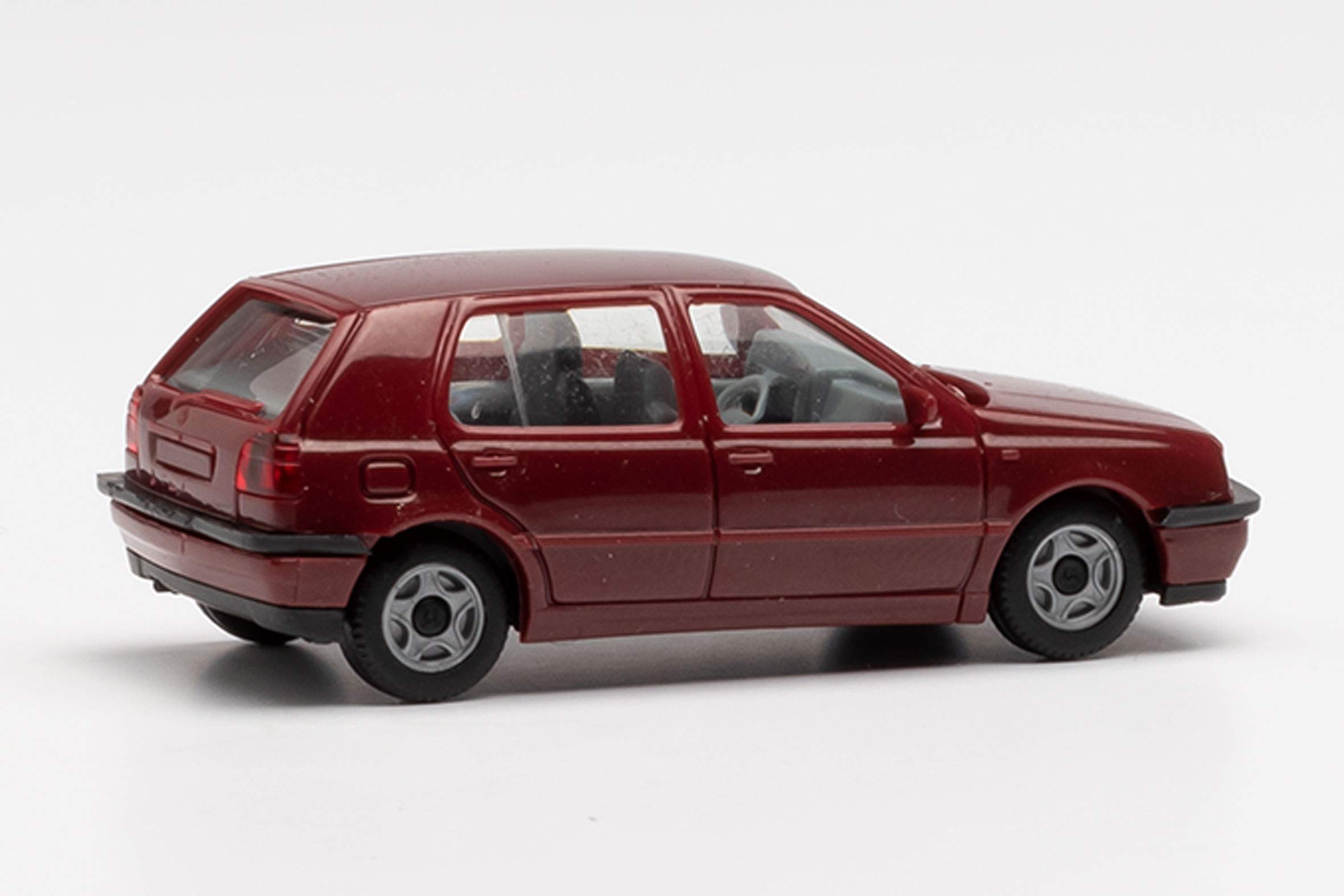 herpa-minikit-012355-008-vw-golf-iii-modellauto-weinrot image 5