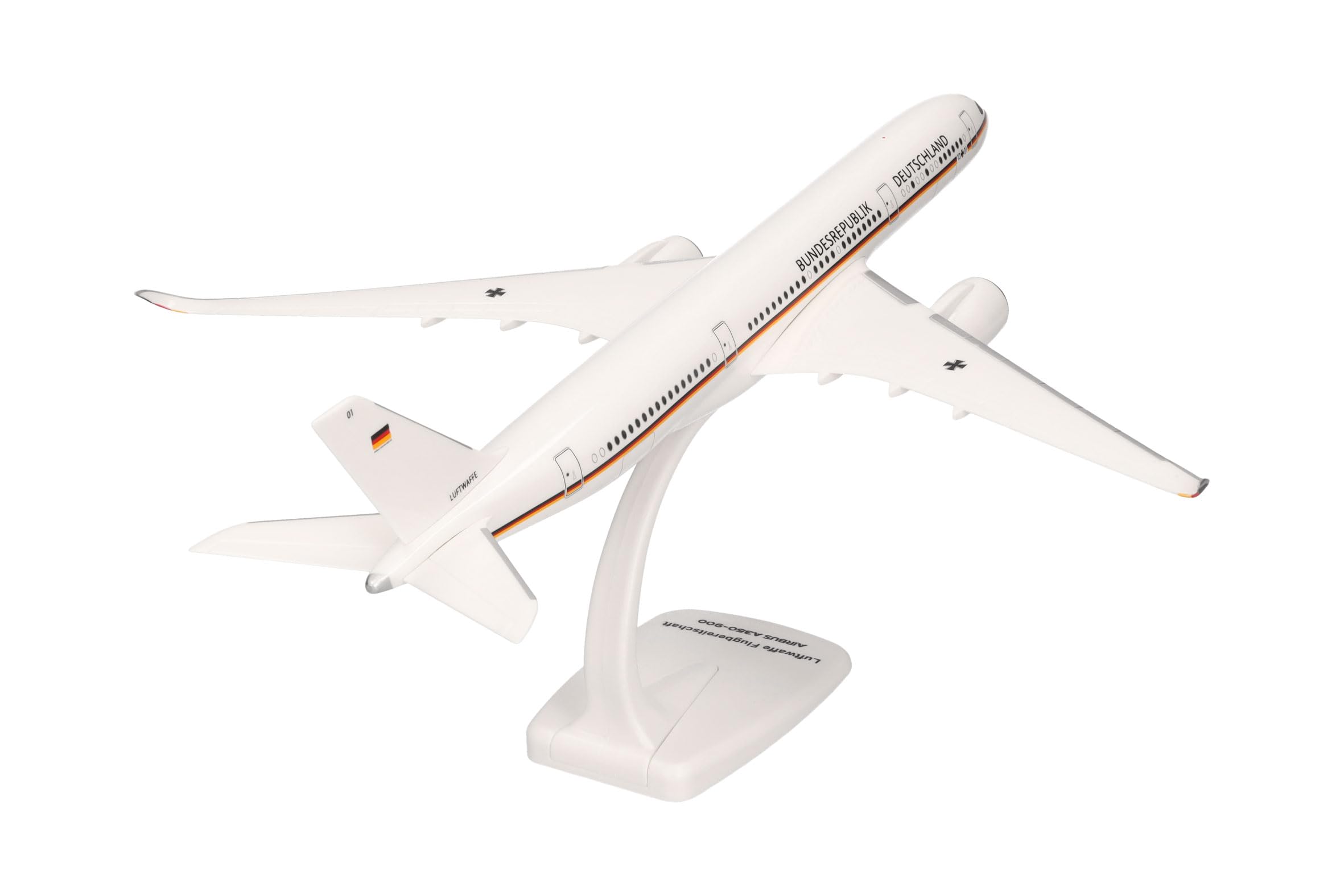 herpa-snapfit-airbus-a350-900-luftwaffe-10-01-konrad-adenauer-1-200 image 2
