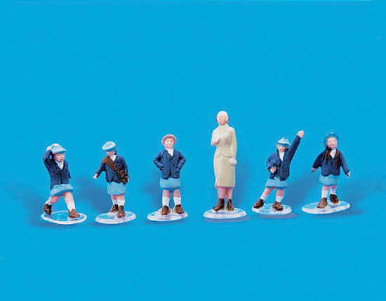 modelscene-5120-schoolgirls-figuren-set-h0-oo-6-teilig image 1