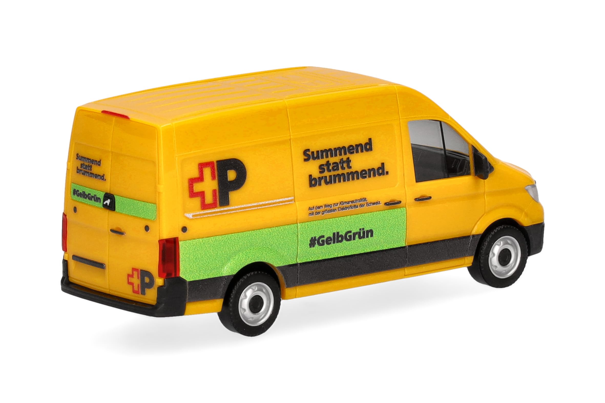 herpa-man-etge-kasten-hochdach-schweizer-post-transporter-modell-1-87 image 2