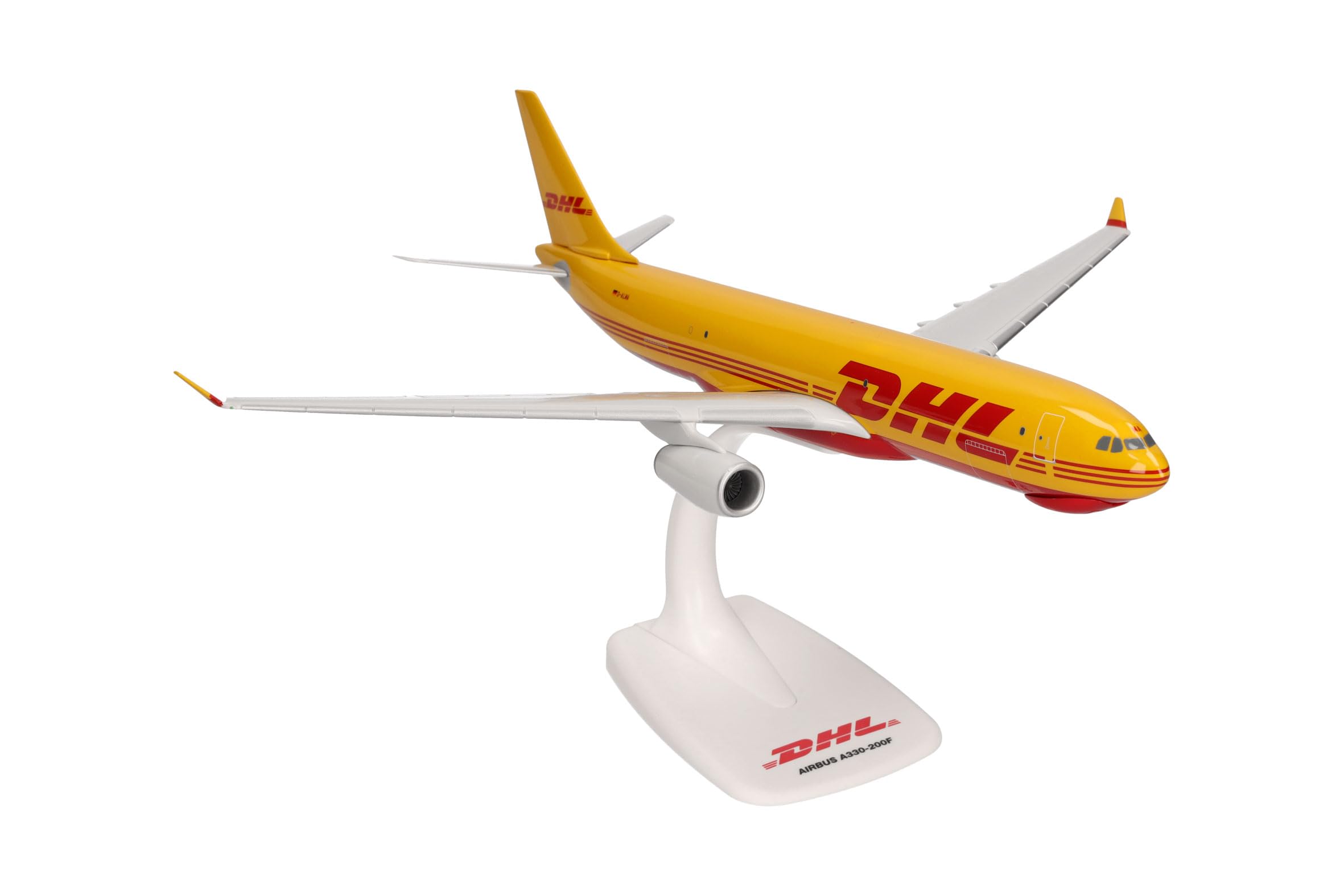 herpa-snapfit-airbus-a330-200f-dhl-flugzeugmodell-1-200 image 2