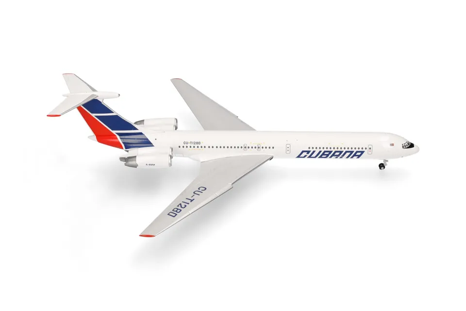 herpa-wings-cubana-il-62m-flugzeugmodell-1-200-metall image 1