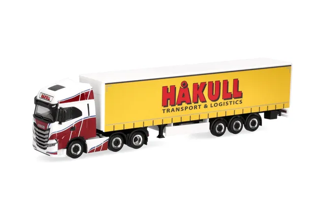 herpa-iveco-s-way-gardinenplanen-sattelzug-lkw-modell-1-87 image 1