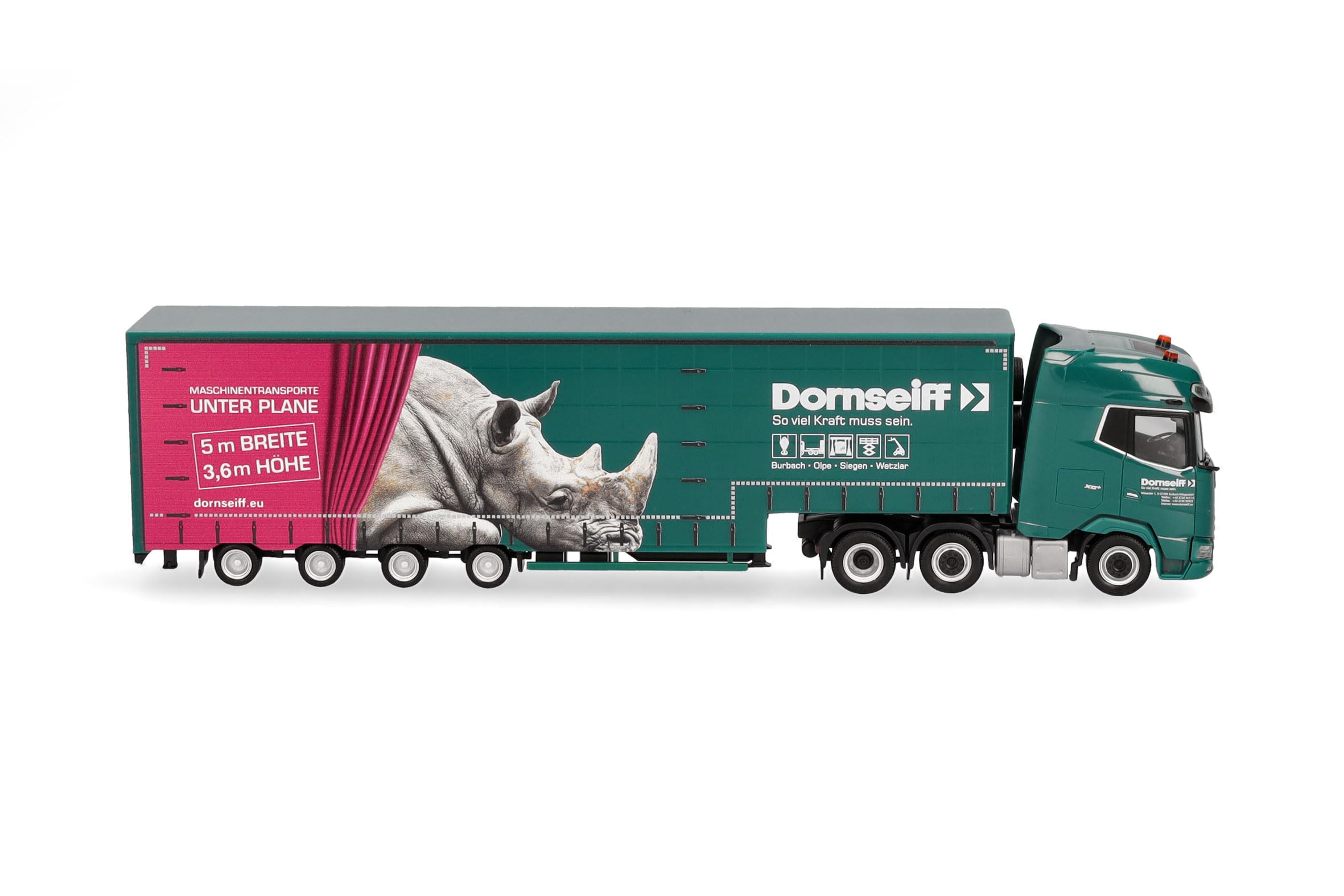 herpa-daf-xg-volumen-sattelzug-dornseiff-lkw-modell-1-87 image 3