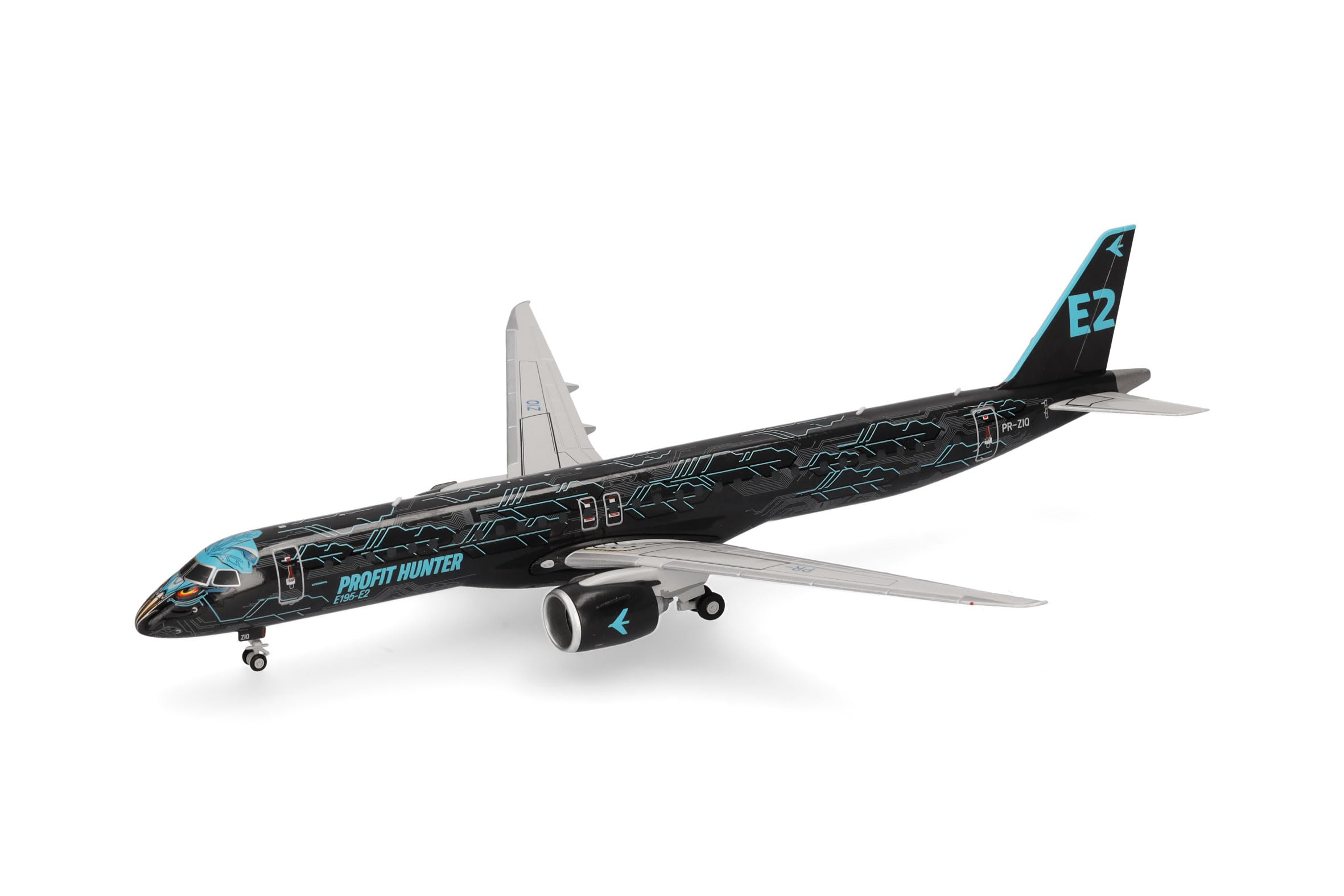 herpa-572989-embraer-e195-e2-tech-eagle-1-200-kunststoff image 4