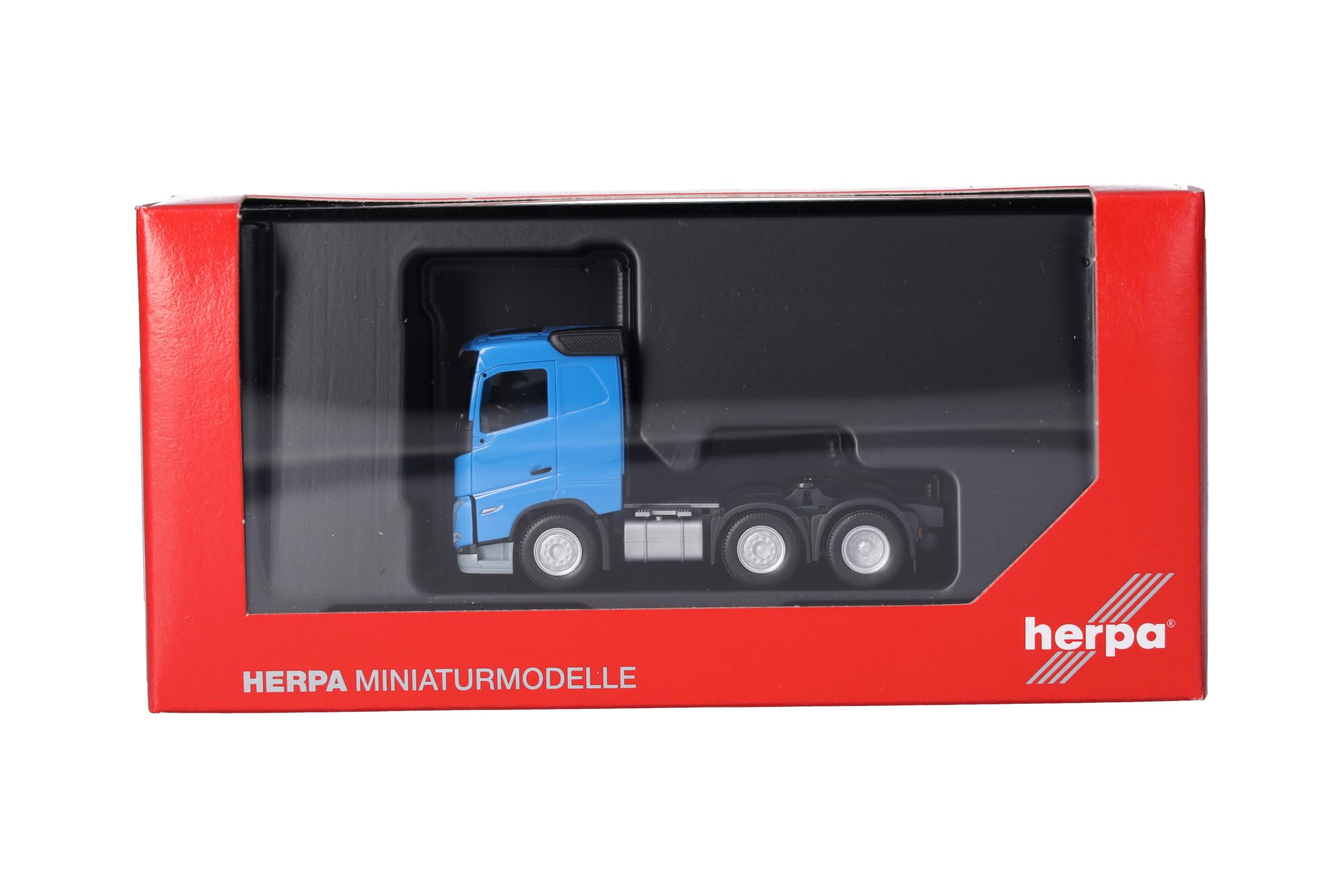 herpa-volvo-fh-flachdach-zugmaschine-lkw-modell-1-87-himmelblau image 5