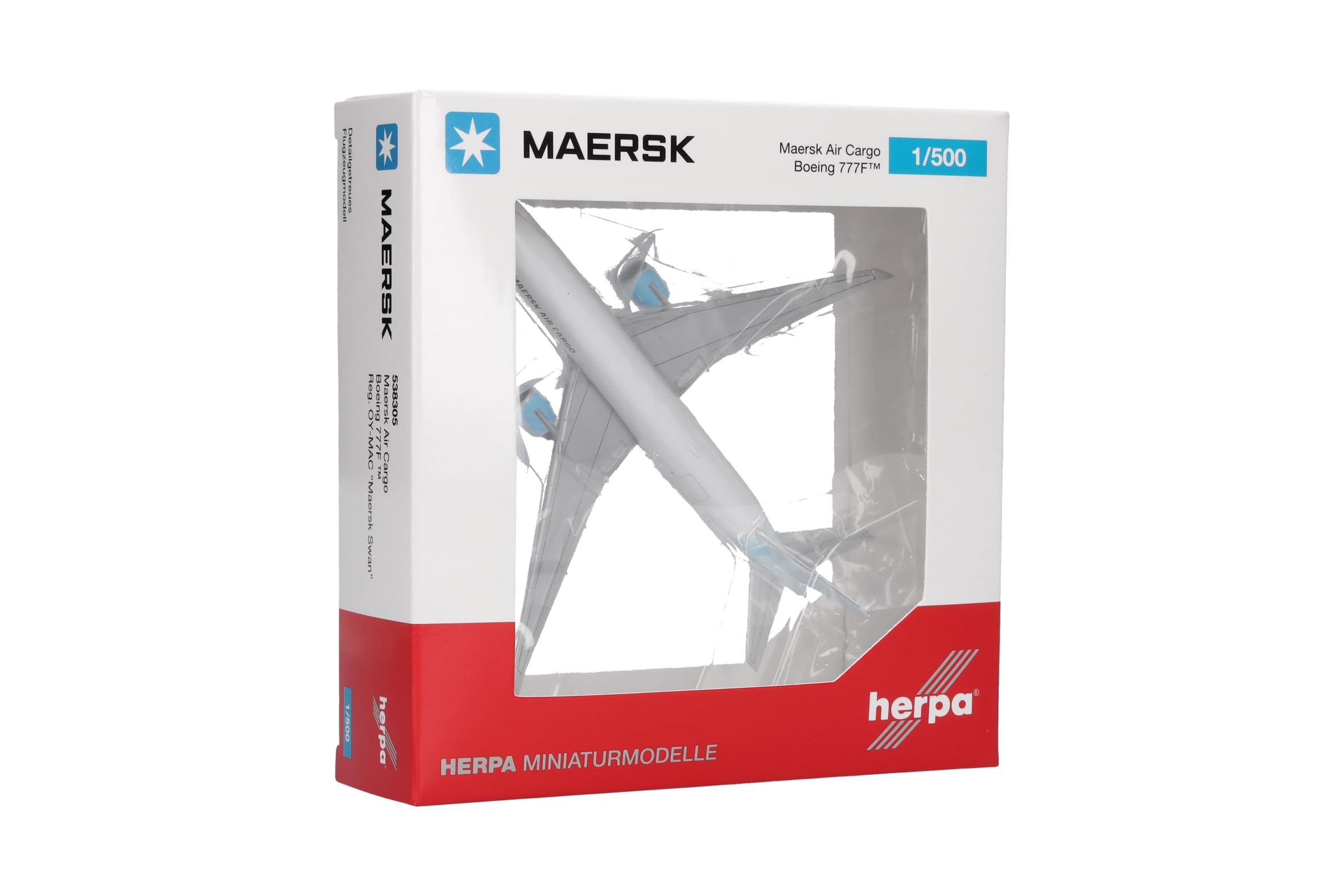 herpa-wings-boeing-777f-maersk-air-cargo-modellflugzeug-1-500-metall image 5