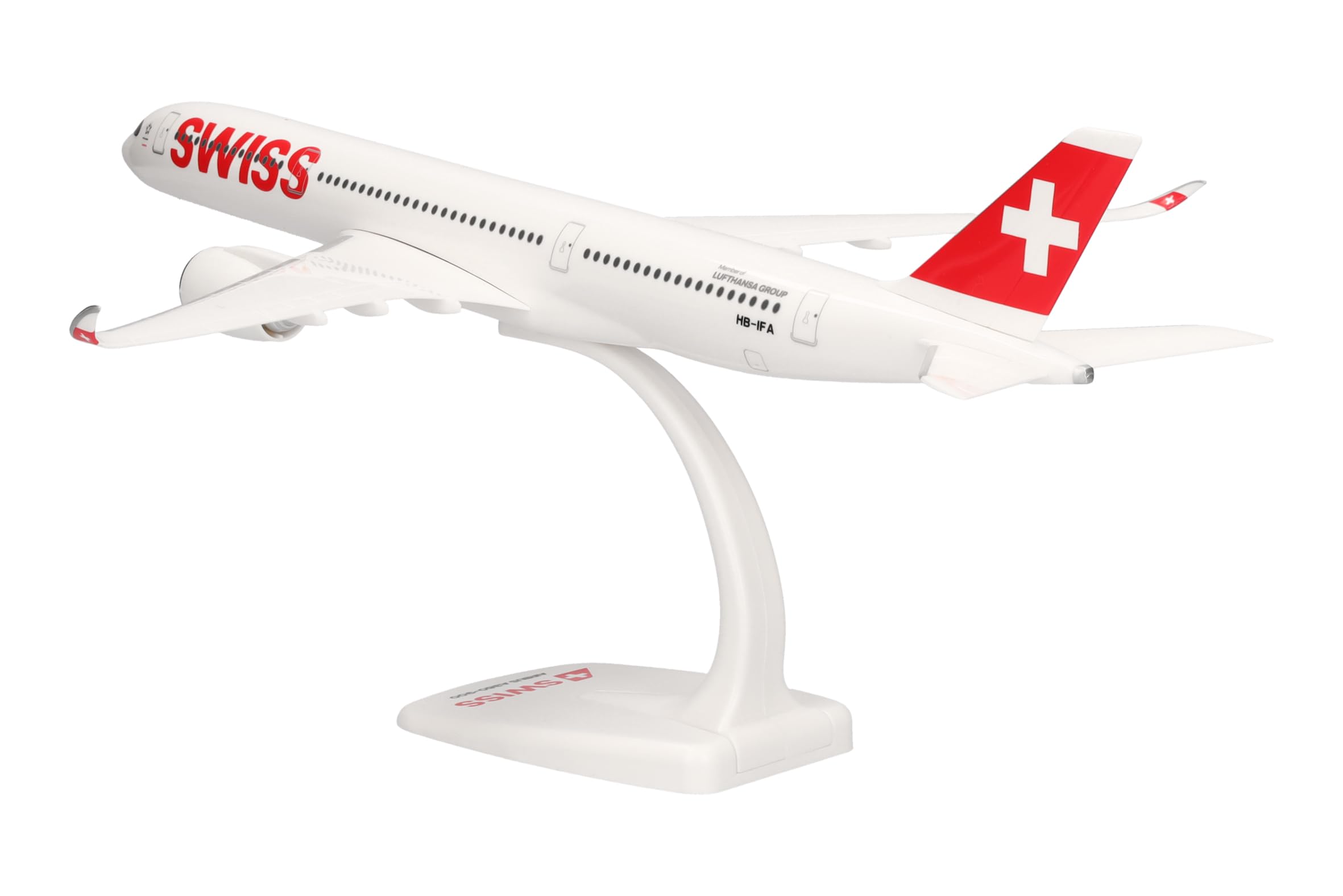 herpa-snapfit-swiss-a350-900-flugzeugmodell-1-200-standfu image 5