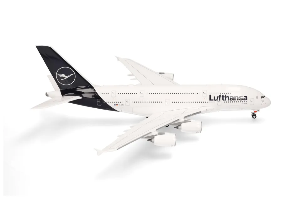 herpa-wings-lufthansa-airbus-a380-d-aimk-flugzeug-1-200-kunststoff image 1